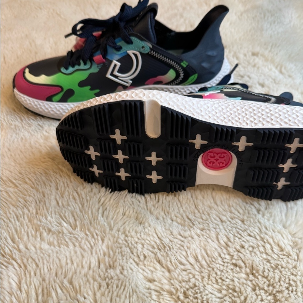 G/FORE Navy and Black Sneakers - Picture 8 of 10